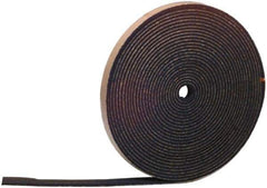 Made in USA - 2" Wide x 1/32" Thick, Adhesive Backed Gasketing Roll - 40 to 60 Durometer, 33 Lb per Cubic' Min Density - Industrial Tool & Supply