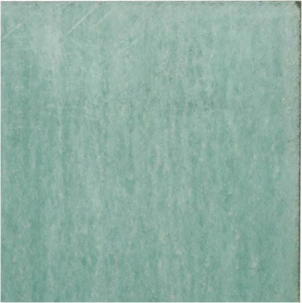 Made in USA - 30" Long x 30" Wide x 1/8" Thick, Aramid Sheet Gasketing - 1,450 Max psi, Green - Industrial Tool & Supply