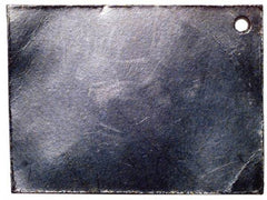 Made in USA - 39" Long x 39" Wide x 1/8" Thick, Graphite Sheet Gasketing - Dark Gray - Industrial Tool & Supply
