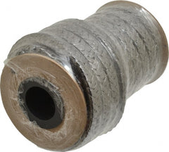 Made in USA - 3/8" x 18' Spool Length, Carbon Fiber Compression Packing - Industrial Tool & Supply