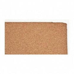 Made in USA - 36" Long x 36" Wide x 3/8" Thick, Composition Cork Sheet Gasketing - Tan - Industrial Tool & Supply