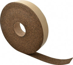 Made in USA - 2" Wide x 1/16" Thick, Adhesive Backed Gasketing Roll - Industrial Tool & Supply