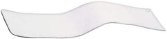 Made in USA - 60" Long x 60" Wide x 1/64" Thick, Aramid & SBR Sheet Gasketing - 1,200 Max psi, White - Industrial Tool & Supply