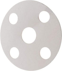Made in USA - 3/4" Pipe, Flange Gasket - Gore-Tex GR, White, 1/16" Thick - Industrial Tool & Supply