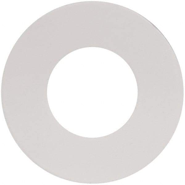 Made in USA - 1" Pipe, Flange Gasket - Gore-Tex GR, White, 1/16" Thick - Industrial Tool & Supply