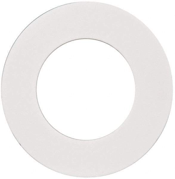 Made in USA - 2" Pipe, Flange Gasket - Gore-Tex GR, White, 1/16" Thick - Industrial Tool & Supply