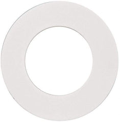 Made in USA - 2" Pipe, Flange Gasket - Gore-Tex GR, White, 1/16" Thick - Industrial Tool & Supply