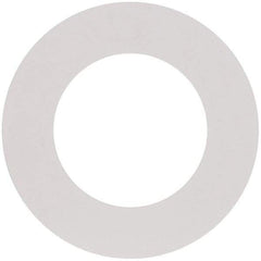 Made in USA - 2-1/2" Pipe, Flange Gasket - Gore-Tex GR, White, 1/16" Thick - Industrial Tool & Supply