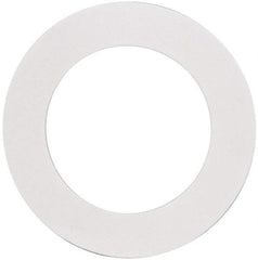 Made in USA - 3" Pipe, Flange Gasket - Gore-Tex GR, White, 1/16" Thick - Industrial Tool & Supply