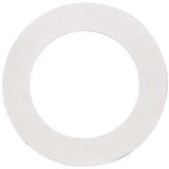 Made in USA - 4" Pipe, Flange Gasket - Gore-Tex GR, White, 1/16" Thick - Industrial Tool & Supply