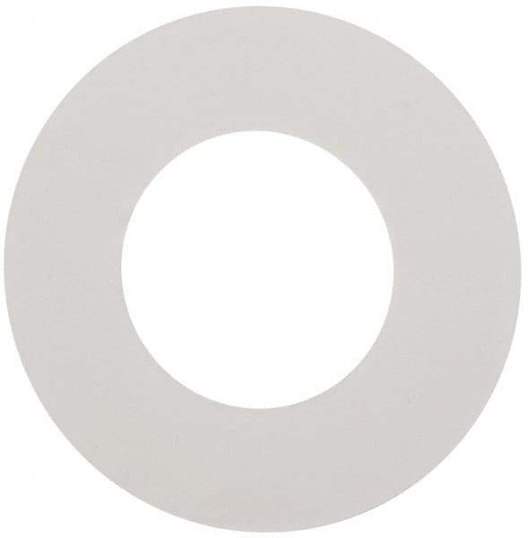 Made in USA - 1-1/2" Pipe, Flange Gasket - Gore-Tex GR, White, 1/16" Thick - Industrial Tool & Supply