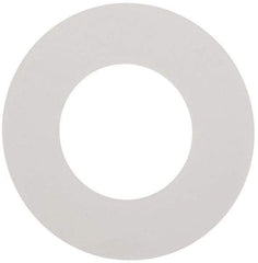 Made in USA - 1-1/2" Pipe, Flange Gasket - Gore-Tex GR, White, 1/16" Thick - Industrial Tool & Supply
