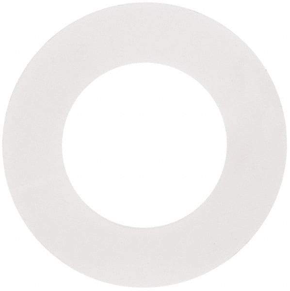 Made in USA - 2-1/2" Pipe, Flange Gasket - Gore-Tex GR, White, 1/16" Thick - Industrial Tool & Supply