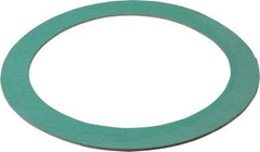 Made in USA - 8" Pipe, 8-5/8" ID x 11" OD Flange Gasket - Fiberglass/Aramid Fiber, Green/White, 1/8" Thick - Industrial Tool & Supply