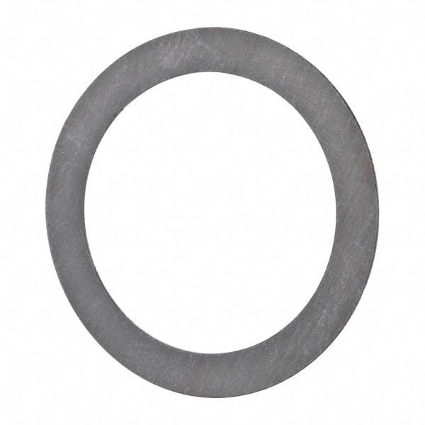 Made in USA - 6" Pipe, 6-5/8" ID x 8-3/4" OD Flange Gasket - Carbon Fiber, Black, 1/16" Thick - Industrial Tool & Supply