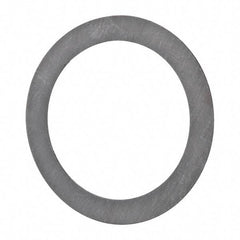 Made in USA - 6" Pipe, 6-5/8" ID x 8-3/4" OD Flange Gasket - Carbon Fiber, Black, 1/16" Thick - Industrial Tool & Supply
