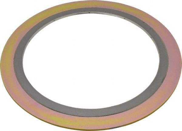 Value Collection - 8" Pipe, 9-3/16" ID x 12-1/8" OD Flange Gasket - Carbon Steel/Stainless Steel, 10-3/8" Flange Diam - Industrial Tool & Supply