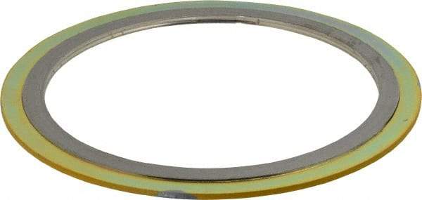 Value Collection - 5" Pipe, 6-1/8" ID x 7-3/4" OD Flange Gasket - Carbon Steel/Stainless Steel, 7" Flange Diam - Industrial Tool & Supply
