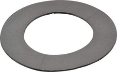 Made in USA - 2-1/2" Pipe, 2-7/8" ID x 4-7/8" OD Flange Gasket - Graphite, Dark Gray, 1/16" Thick - Industrial Tool & Supply