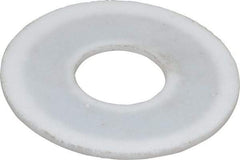 Made in USA - 1" Pipe, 1-1/32" ID x 2-5/8" OD Flange Gasket - PTFE, White, 3/32" Thick - Industrial Tool & Supply
