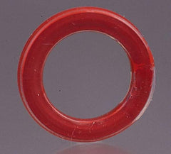 Made in USA - 1-1/4" Pipe, Flange Gasket - Gore-Tex GR, White, 1/16" Thick - Industrial Tool & Supply
