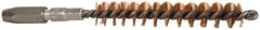 Made in USA - 2 Piece Flexible/Rigid Packing Tool Brush Tip Set - 8-32, 10-24, 10-32 Thread, For 7-1/2" Flexible or 6" Rigid Shaft Packing Tools - Industrial Tool & Supply