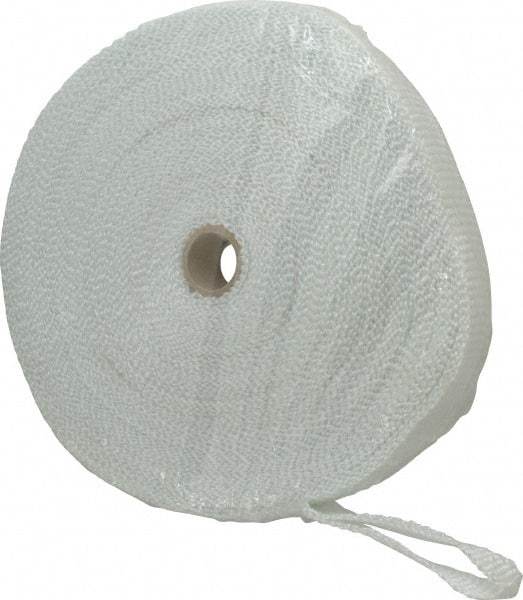 Made in USA - 1/16" Thick x 1" Wide, Fiberglass Gasket Tape - 100' Long, Tan - Industrial Tool & Supply
