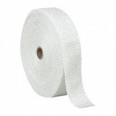 Made in USA - 1/16" Thick x 2" Wide, Fiberglass Gasket Tape - 100' Long, Tan - Industrial Tool & Supply