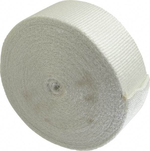 Made in USA - 1/16" Thick x 3" Wide, Fiberglass Gasket Tape - 100' Long, Tan - Industrial Tool & Supply