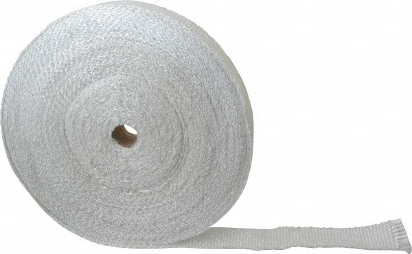 Made in USA - 1/8" Thick x 1-1/2" Wide, Fiberglass Gasket Tape - Industrial Tool & Supply