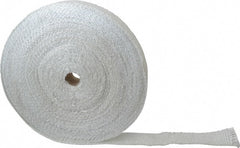 Made in USA - 1/8" Thick x 1-1/2" Wide, Fiberglass Gasket Tape - Industrial Tool & Supply
