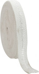 Made in USA - 1/8" Thick x 1-1/2" Wide, Fiberglass Gasket Tape - Industrial Tool & Supply
