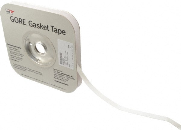 Made in USA - 0.01" Thick x 1/2" Wide, Gore-Tex Gasket Tape - Industrial Tool & Supply
