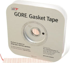Made in USA - 0.04" Thick x 1" Wide, Gore-Tex Gasket Tape - Industrial Tool & Supply