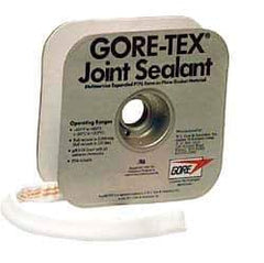 Value Collection - 15' Long x 5/8" Wide Gore Tex Joint Sealant - White, 1-5/8 to 2" Approximate Flange Form Width - Industrial Tool & Supply