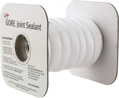 Value Collection - 15' Long x 1/2" Wide Gore Tex Joint Sealant - White, 1-1/8 to 1-1/2" Approximate Flange Form Width - Industrial Tool & Supply