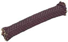 Made in USA - 1/8" x 86.8' Spool Length, Graphite Impregnated Aramid Compression Packing - Industrial Tool & Supply