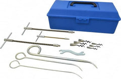 Made in USA - 14 Piece Interchangeable Tip Packing Tool Set - Industrial Tool & Supply