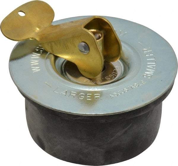 Value Collection - 2-3/8" OD, Snap Tite Pressure Test Plug - 1-3/16" Long - Industrial Tool & Supply