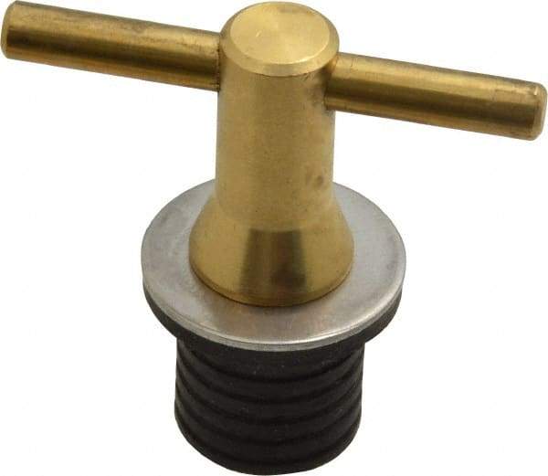 Made in USA - 3/4" OD, Turn Tite Pressure Test Plug - 11/16" Long - Industrial Tool & Supply