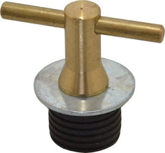 Made in USA - 7/8" OD, Turn Tite Pressure Test Plug - 11/16" Long - Industrial Tool & Supply