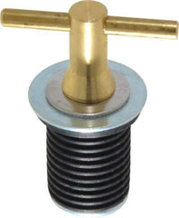 Made in USA - 1" OD, Turn Tite Pressure Test Plug - 1-5/16" Long - Industrial Tool & Supply