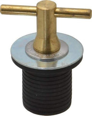 Made in USA - 1-1/8" OD, Turn Tite Pressure Test Plug - 1-5/16" Long - Industrial Tool & Supply