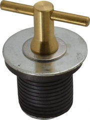 Made in USA - 1-1/4" OD, Turn Tite Pressure Test Plug - 1-5/16" Long - Industrial Tool & Supply
