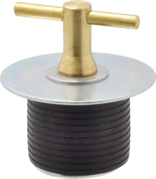 Made in USA - 1-5/8" OD, Turn Tite Pressure Test Plug - 1-5/16" Long - Industrial Tool & Supply