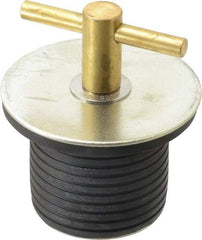 Value Collection - 2-1/4" OD, Turn Tite Pressure Test Plug - 2" Long - Industrial Tool & Supply