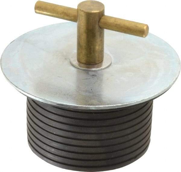 Value Collection - 3" OD, Turn Tite Pressure Test Plug - 2" Long - Industrial Tool & Supply