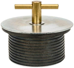 Value Collection - 3-3/4" OD, Turn Tite Pressure Test Plug - 2" Long - Industrial Tool & Supply