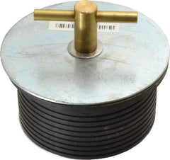 Value Collection - 4" OD, Turn Tite Pressure Test Plug - 2" Long - Industrial Tool & Supply