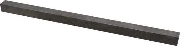 Made in USA - 12" Long x 5/8" High x 5/8" Wide, Over/Undersized Key Stock - 1090/1095 Steel - Industrial Tool & Supply